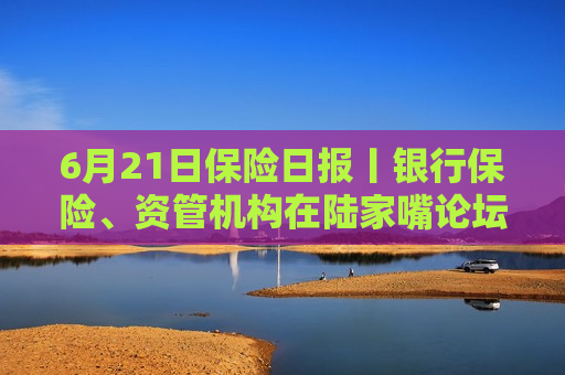 6月21日保险日报丨银行保险、资管机构在陆家嘴论坛共议银发经济，险企发债热情回归，票面利率降不停