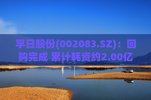 孚日股份(002083.SZ)：回购完成 累计耗资约2.00亿元回购4157.42万股
