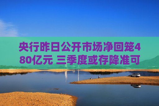 央行昨日公开市场净回笼480亿元 三季度或存降准可能