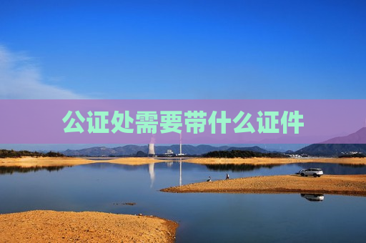 公证处需要带什么证件
