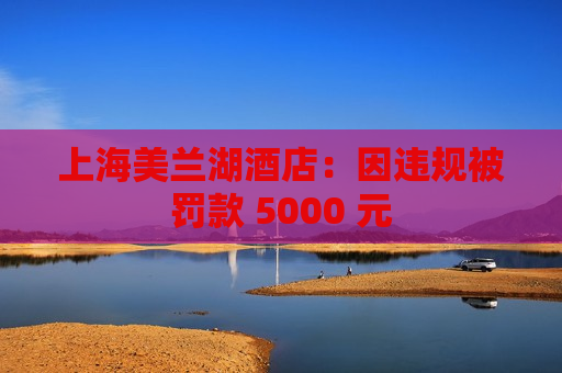 上海美兰湖酒店：因违规被罚款 5000 元