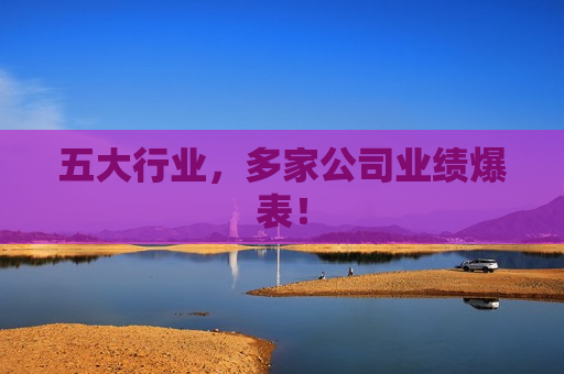 五大行业，多家公司业绩爆表！