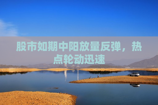 股市如期中阳放量反弹，热点轮动迅速
