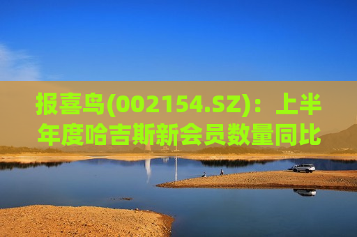 报喜鸟(002154.SZ)：上半年度哈吉斯新会员数量同比实现增长
