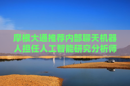 摩根大通推荐内部聊天机器人担任人工智能研究分析师