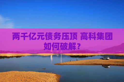两千亿元债务压顶 高科集团如何破解？