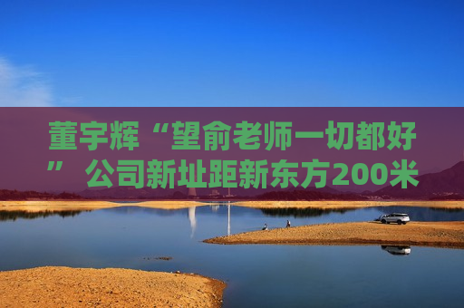 董宇辉“望俞老师一切都好” 公司新址距新东方200米！股价暴跌、股民指责、机构看衰 俞敏洪如何收拾困局？