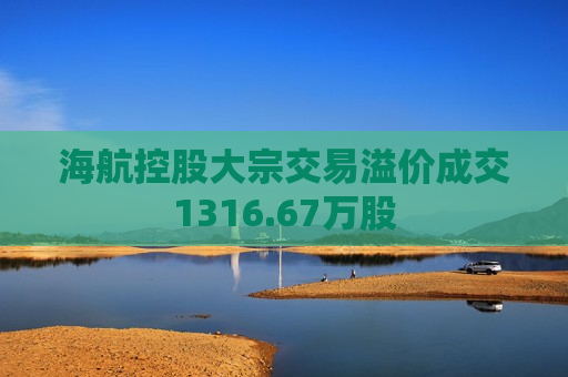 海航控股大宗交易溢价成交1316.67万股