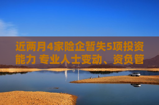 近两月4家险企暂失5项投资能力 专业人士变动、资负管理能力较差等因素影响险企投资展业