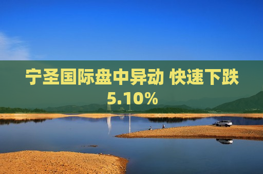 宁圣国际盘中异动 快速下跌5.10%