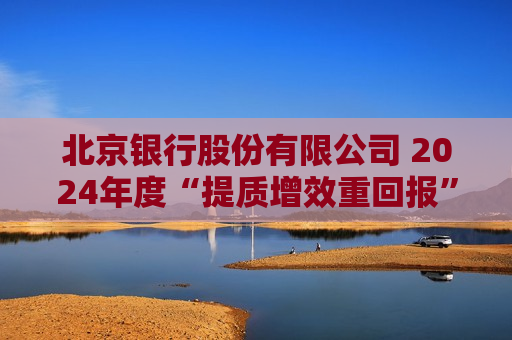 北京银行股份有限公司 2024年度“提质增效重回报”行动方案