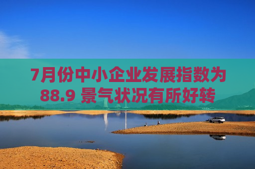 7月份中小企业发展指数为88.9 景气状况有所好转  第1张
