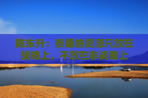 陈东升：泰康的资源只放在战略上，不放在非战略上  第1张