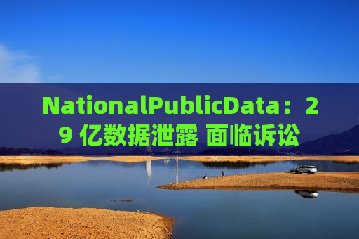 NationalPublicData：29 亿数据泄露 面临诉讼