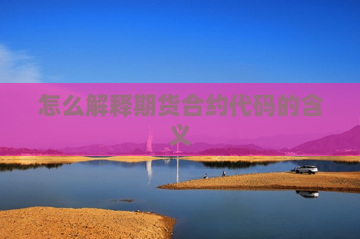 怎么解释期货合约代码的含义