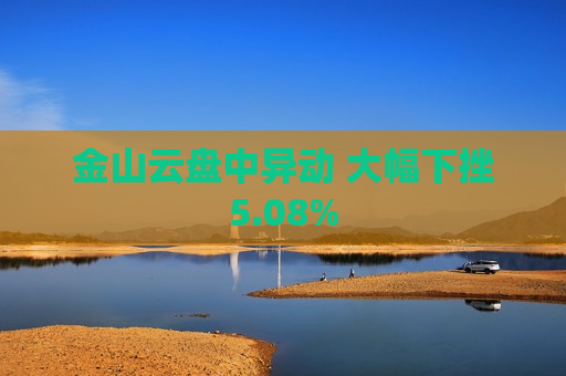 金山云盘中异动 大幅下挫5.08%