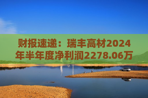 财报速递：瑞丰高材2024年半年度净利润2278.06万元