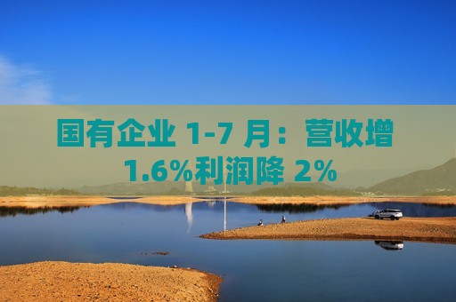国有企业 1-7 月：营收增 1.6%利润降 2%