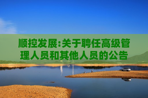 顺控发展:关于聘任高级管理人员和其他人员的公告
