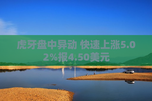 虎牙盘中异动 快速上涨5.02%报4.50美元