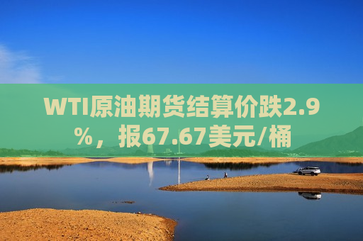 WTI原油期货结算价跌2.9%，报67.67美元/桶