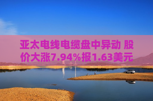 亚太电线电缆盘中异动 股价大涨7.94%报1.63美元