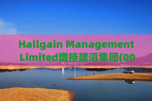 Hallgain Management Limited增持建滔集团(00148)40万股 每股作价20.22港元