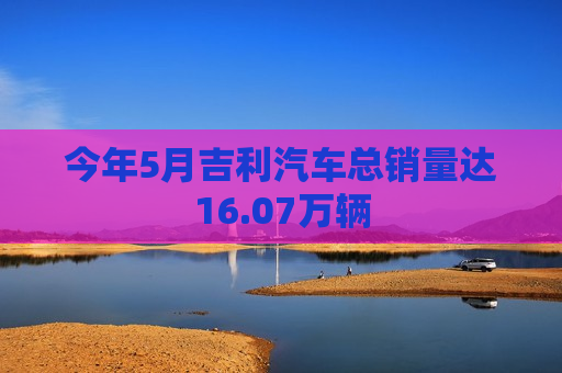 今年5月吉利汽车总销量达16.07万辆  第1张