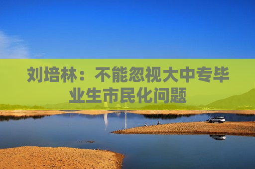 刘培林：不能忽视大中专毕业生市民化问题