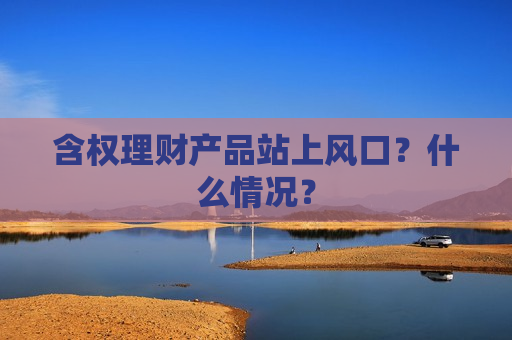 含权理财产品站上风口？什么情况？