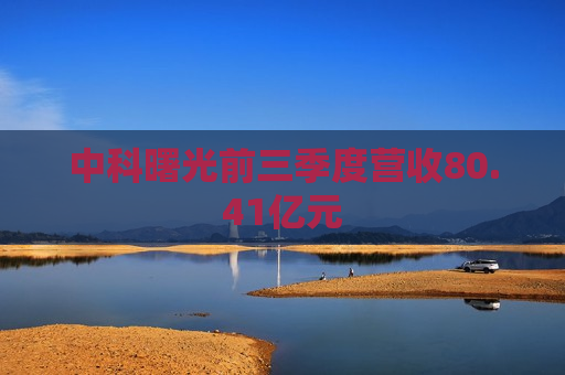 中科曙光前三季度营收80.41亿元