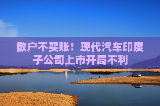散户不买账！现代汽车印度子公司上市开局不利