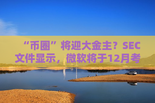 “币圈”将迎大金主？SEC文件显示，微软将于12月考虑是否投资比特币