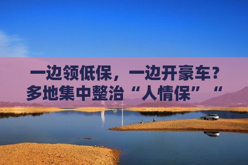 一边领低保，一边开豪车？多地集中整治“人情保”“关系保”，部分县市已清退上千人！  第1张