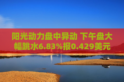 阳光动力盘中异动 下午盘大幅跳水6.83%报0.429美元