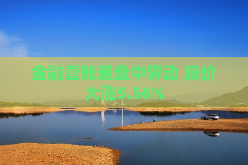 金融壹账通盘中异动 股价大涨5.56%