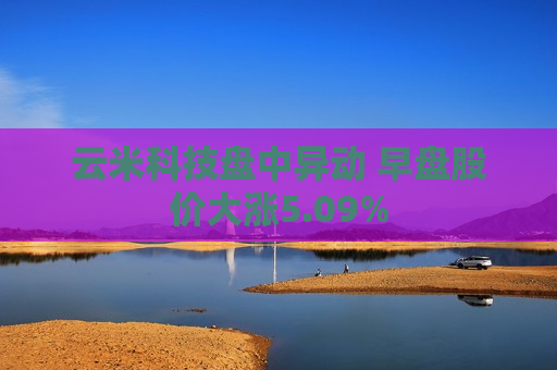 云米科技盘中异动 早盘股价大涨5.09%  第1张