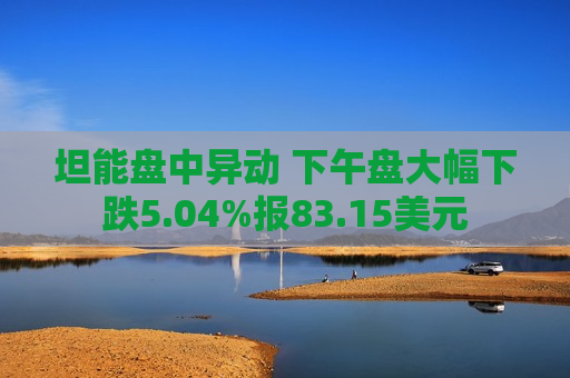 坦能盘中异动 下午盘大幅下跌5.04%报83.15美元