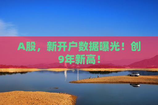 A股，新开户数据曝光！创9年新高！