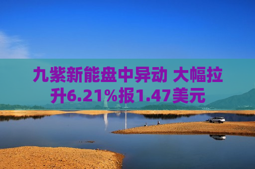 九紫新能盘中异动 大幅拉升6.21%报1.47美元