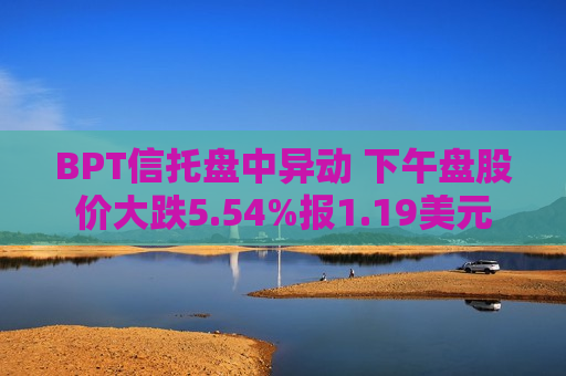 BPT信托盘中异动 下午盘股价大跌5.54%报1.19美元
