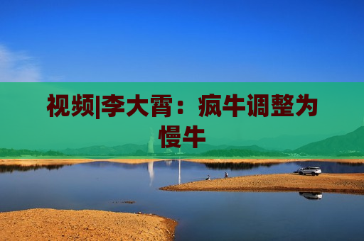 视频|李大霄：疯牛调整为慢牛