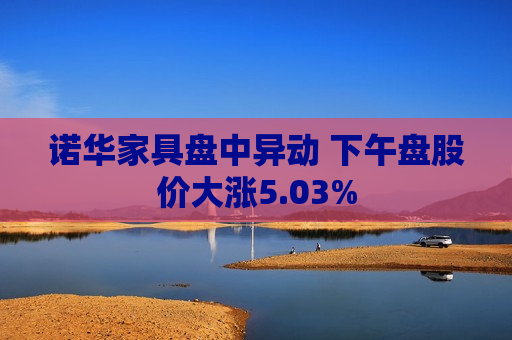 诺华家具盘中异动 下午盘股价大涨5.03%