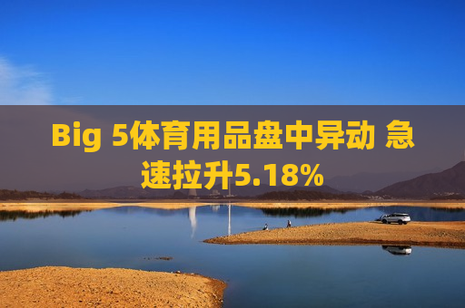 Big 5体育用品盘中异动 急速拉升5.18%