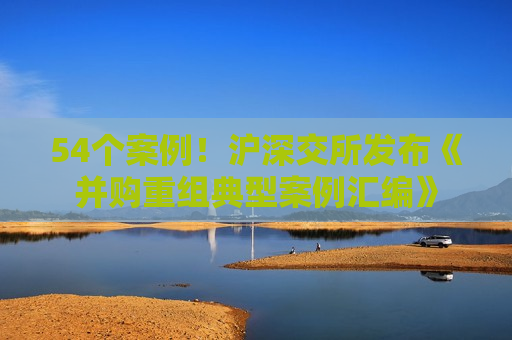 54个案例！沪深交所发布《并购重组典型案例汇编》