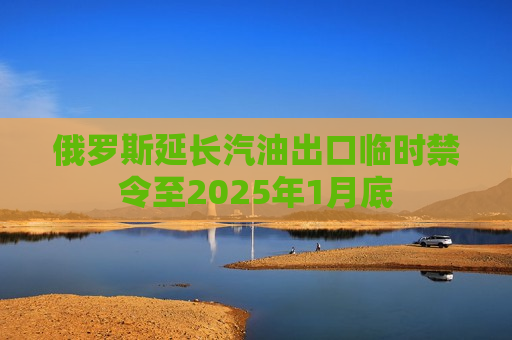 俄罗斯延长汽油出口临时禁令至2025年1月底