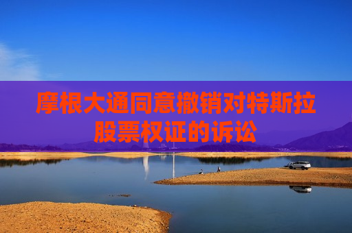 摩根大通同意撤销对特斯拉股票权证的诉讼