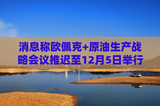 消息称欧佩克+原油生产战略会议推迟至12月5日举行  第1张