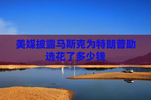 美媒披露马斯克为特朗普助选花了多少钱