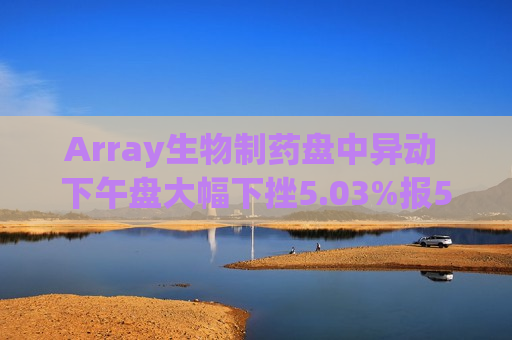 Array生物制药盘中异动 下午盘大幅下挫5.03%报5.67美元